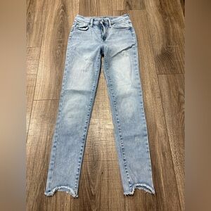 Old Navy Girls Light Blue High Rise Rockstar Skinny Jeans